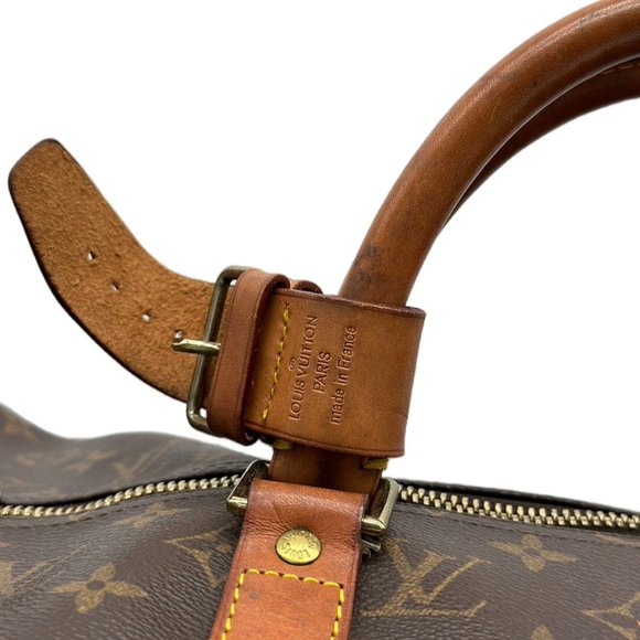 Louis Vuitton Monogram Keepall Bandouilere 50 Travel Bag - Picture 13 of 15